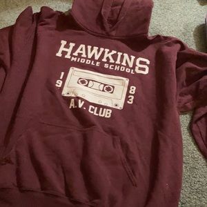 Stranger Things  Hawkins Middle School AV Club Hoodie
